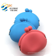 Best Selling Fashion Candy Color Silicone Coin Wallet